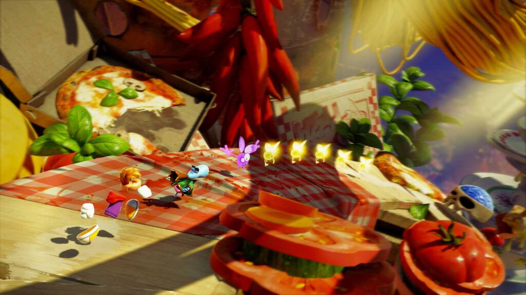 Niveau musical de Rayman Legends Retold