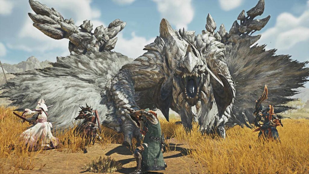 Capture de Monster Hunter Wilds sur Switch 2