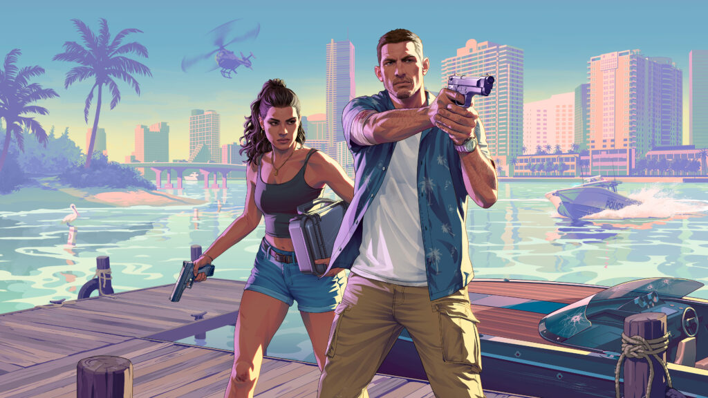 Affiche de la deuxième bande-annonce de GTA VI