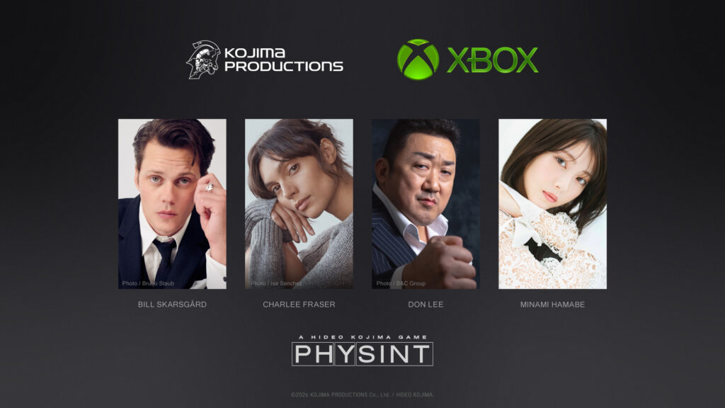 Logos Kojima Productions et Xbox