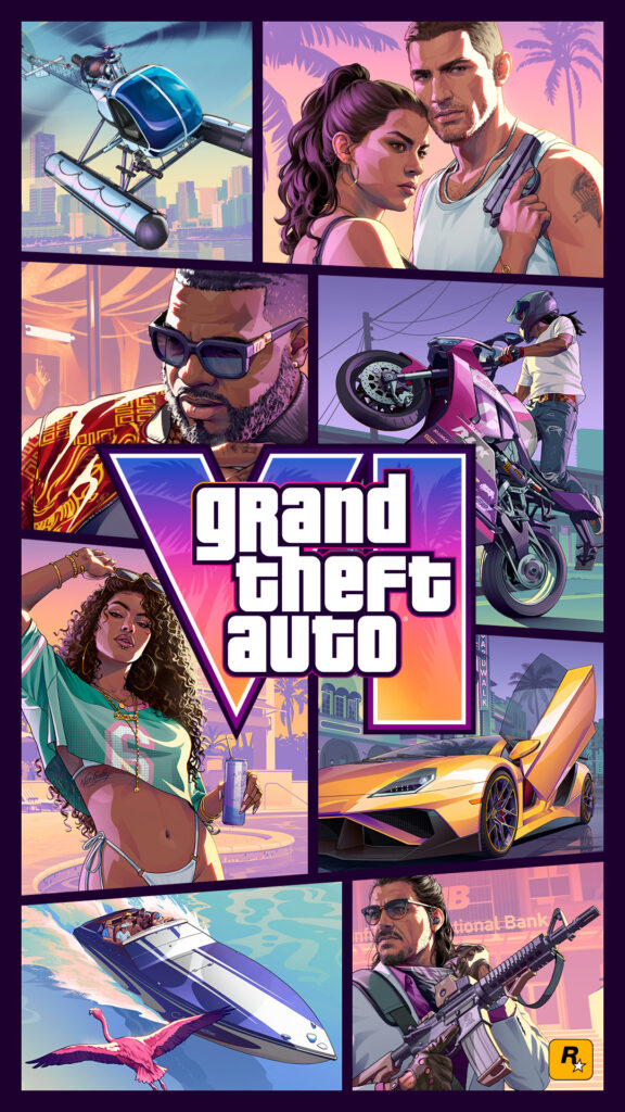 Jaquette portrait de GTA VI