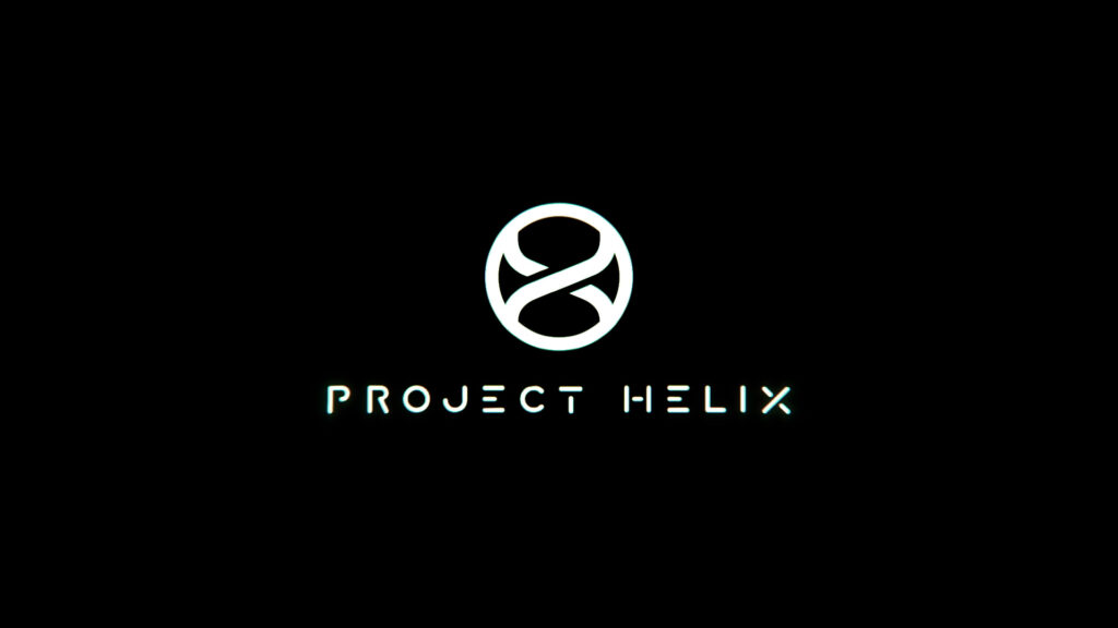 Logo officiel Project Helix sur fond noir
