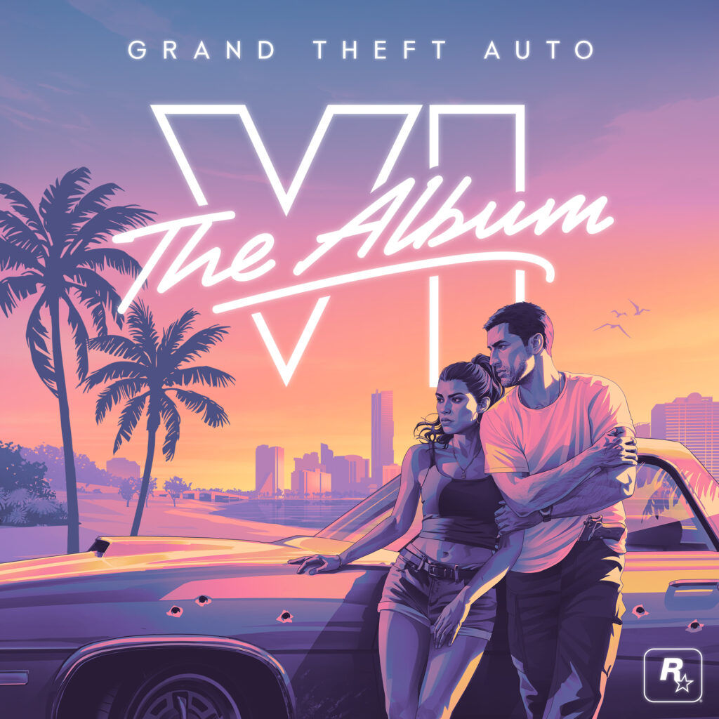 Pochette de l’album officiel de GTA VI