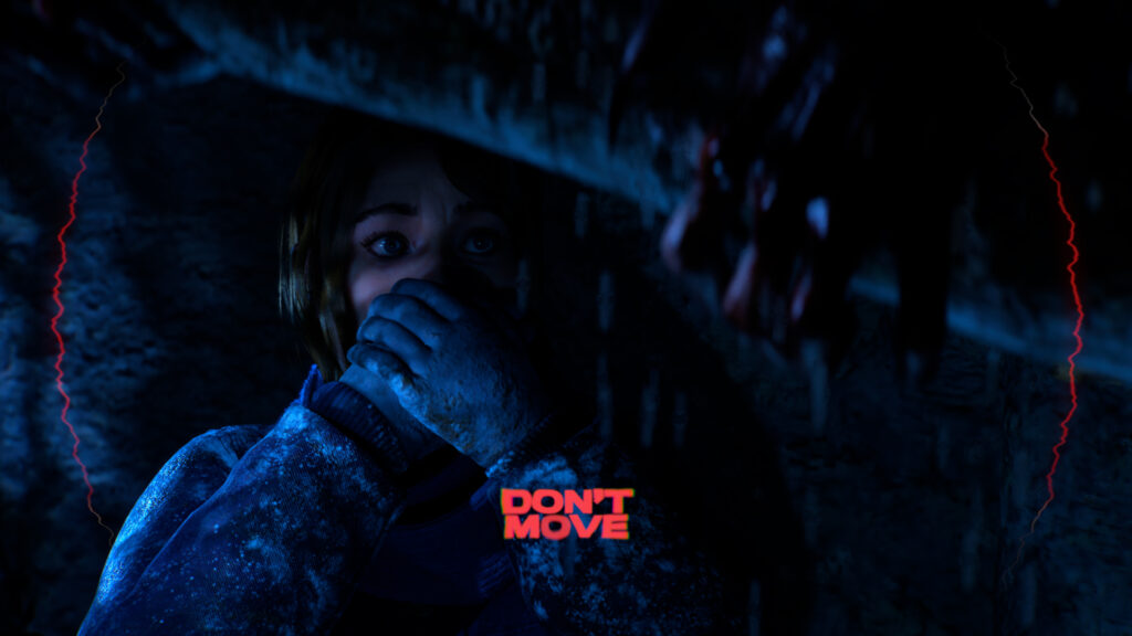 Séquence Ne bougez pas dans Until Dawn 2