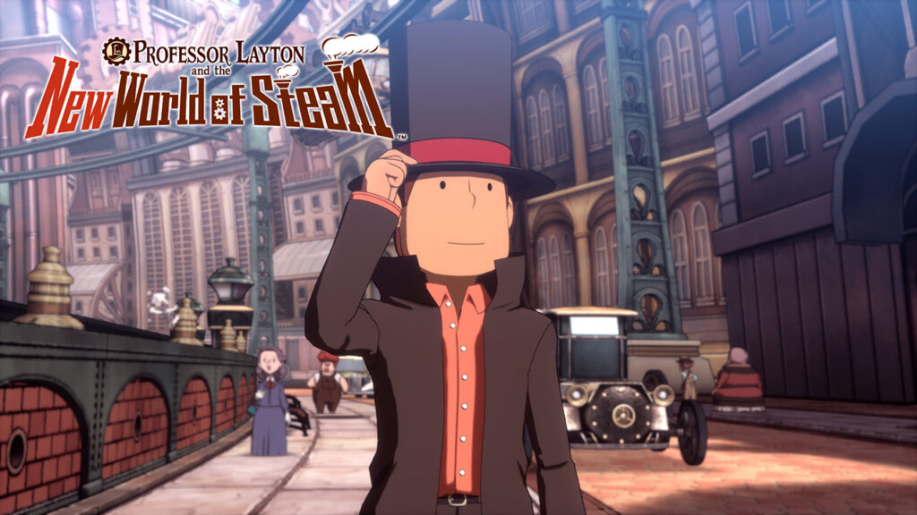 Le professeur Layton modélisé en 3D