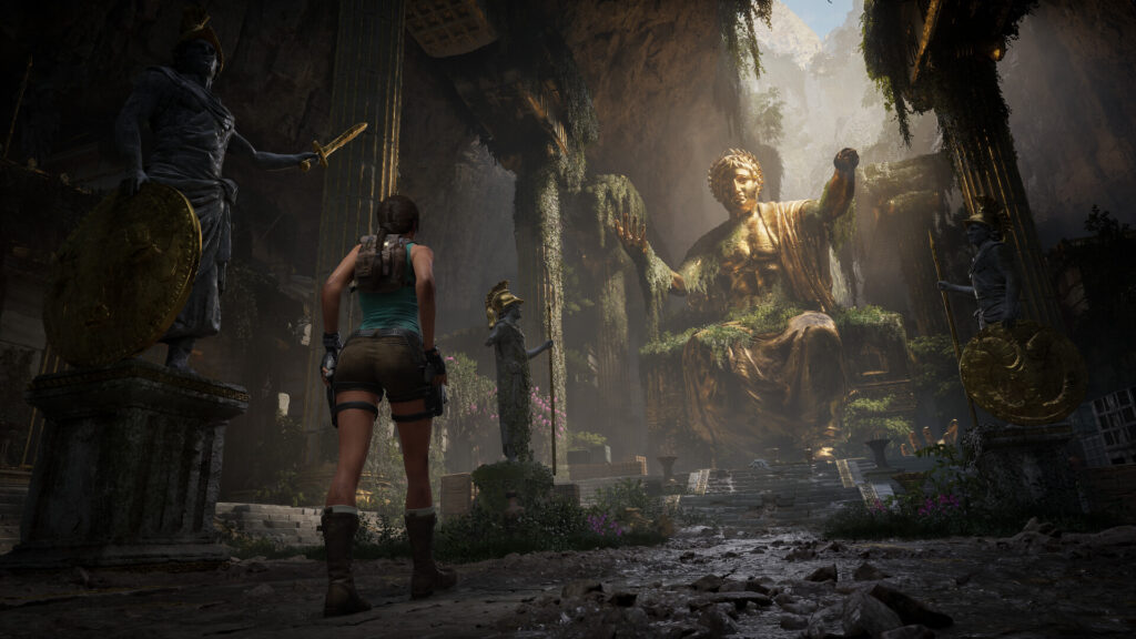 Temple antique dans Tomb Raider Legacy of Atlantis