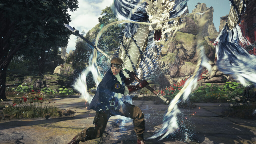 Cid combat un dragon
