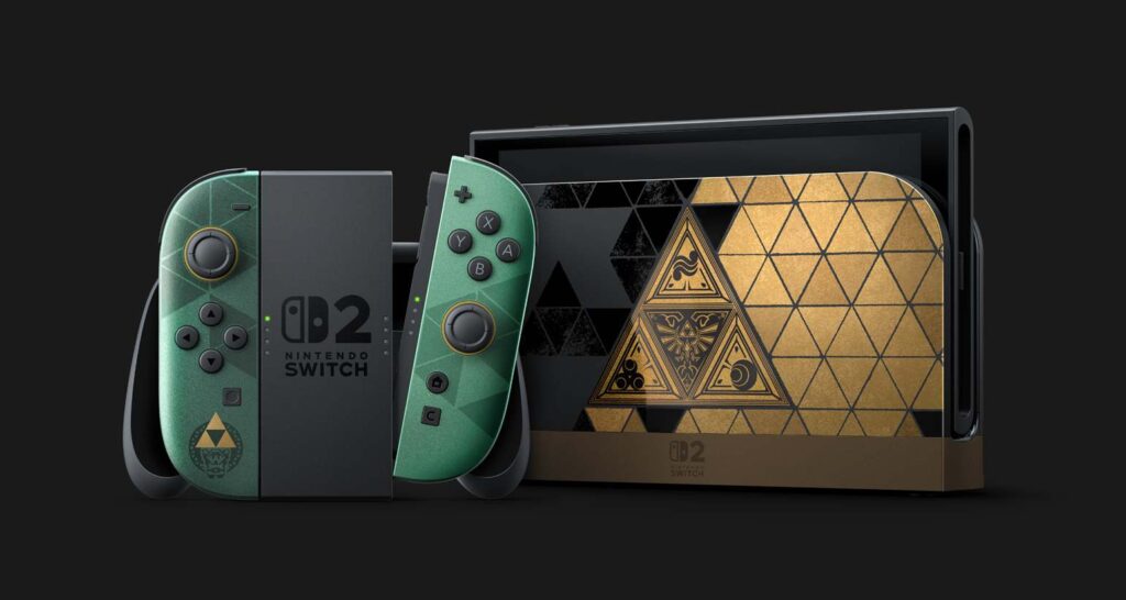 Console Nintendo Switch 2 édition 40e anniversaire Zelda
