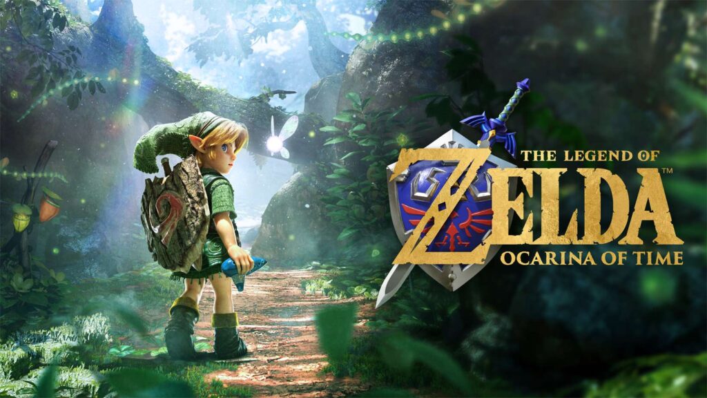 Visuel officiel de The Legend of Zelda: Ocarina of Time sur Nintendo Switch 2